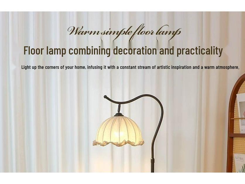 Mid-Century Style Floor Lamp: Living Room, Bedroom, Bedside & Sofa Lighting