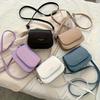 Fashiable and Versatile Crossbody Bags, Simple Solid Color Women's Leather Bag, Suitable for Commuting and Banquets