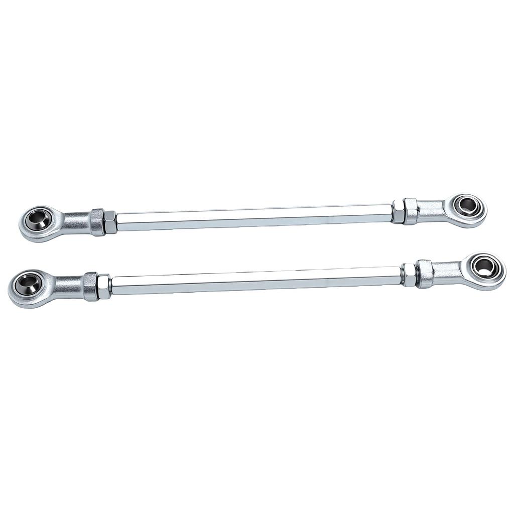 2PCS Steering Shaft Tie Rod 210mm Universal 11x5 16in 8mm Go Kart Steering Tie Rod for ATVs