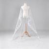 Long White Wedding Veil Elegant Floral Lace Edge Bridal Veils White Wedding Veil Bridal Hair Accessory for Bride Wedding Party