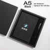 Car Logo Notebook Thickened Retro Diary Set Accessory Gift For BMW X1 X3 X5 X6 X7 1 3 5 6 7 Series G20 G30 F07 F15 F16 Keychain