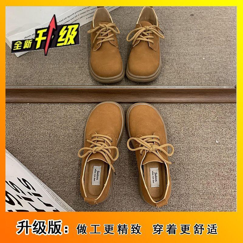 

Мэри Джейн лоферы на толстой подошве типа «французский маффин», туфли-лодочки с глубоким вырезом, женские, новая коллекция осень-зима 2025, ретро обувь Boken 39