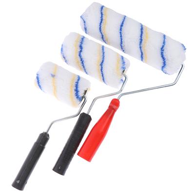 4" 6"9" Roller Brush Paint Roller Short Long Handle Brush Room Wall Painting