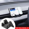 For Tesla Model 3 Y Highland Juniper Car Phone Holder Air Vent Clip Mobile Cell Phone Stand In Car Liquid Silicone Air Outle