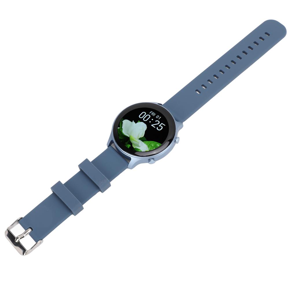 Women Smart Watch 1.28in HD Touch Screen BT Talking Sports Sleep Monitoring Smartwatch DS30 Blue