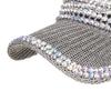 Cappellino da Baseball da Donna Completamente Ricoperto di Diamanti - Primavera/Estate B694