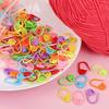 50pcs Needle Clip Hook with Box Mixed Locking Stitch Markers Colorful Plastic Small Clip Knitting Crochet Knitting Accessories