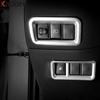 For Toyota CHR C-HR 2016 2017 2018  Carbon Fiber Car Head Light Lamp Switch Button Panel Cover Trim Interior Accessories