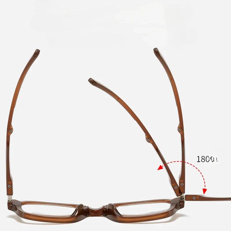 Portable Color Changing Presbyopia Eyewear Outdoor High Definition Photochromic Eyeglasses Vintage Foldable Reading Glasses