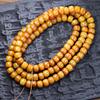 Tibetan Yak Bone 108 Beads: Antiqued Patina for DIY Buddhist Bracelet/Necklace Accessories.