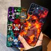 One Piece Portgas D Ace Case for Samsung Galaxy Note S10 20 Ultra 10 Plus 8 S8 S9 9 Black Soft Phone Cover