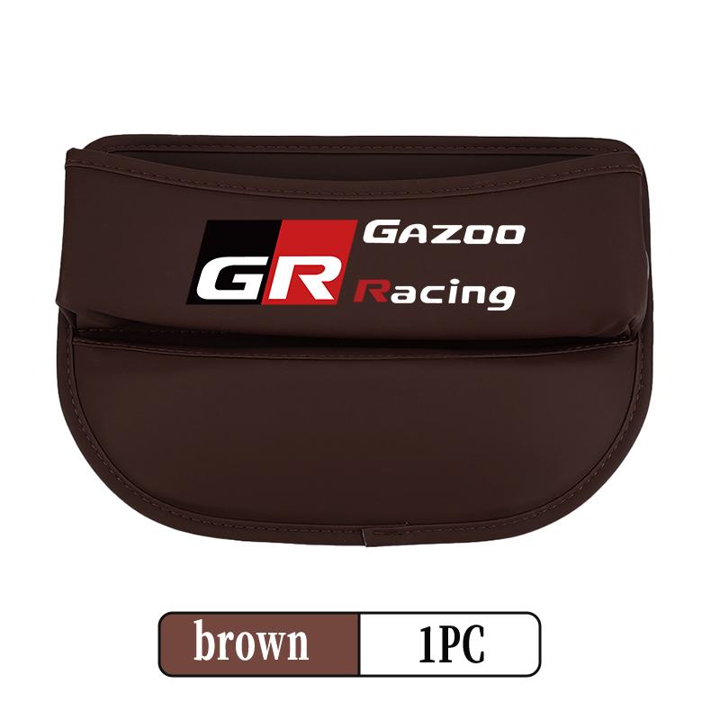 NEW Car Seat Gap Storage Box Leather Storage Box Accessories For Toyota GR Sport Yaris Chr Auris Rav4 Prius Prado Avensis Verso