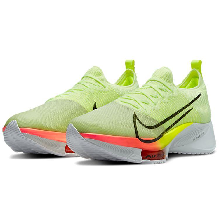 Nike Pantofi sport pentru bărbați Air Zoom Tempo NEXT% Flyknit Fast Pack, galben Barely-Volt Volt CI9923-700