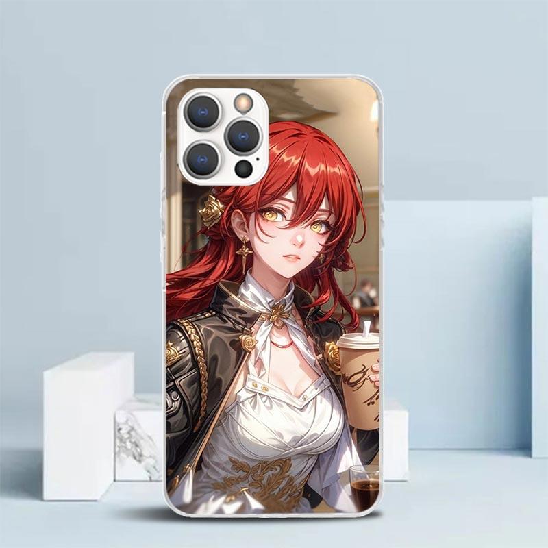 Honkai Star Rail Himeko Phone Case For IPhone 16 17 Air 16E 15 14 Plus 13 Mini 12 11 Pro Max 7 8 + SE 2020 Soft TPU Back Cover 1