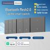 “Mijia App-Compatible Bluetooth Mesh 2.0 Smart Switch for Whole House Voice Control”