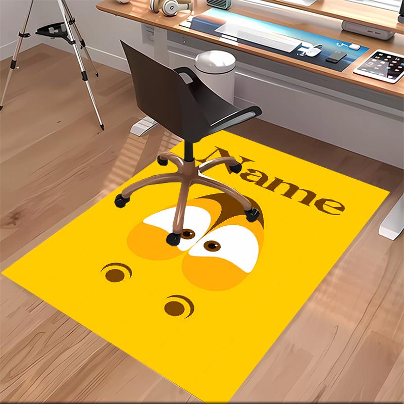 Custom Personalization Larva Print Area Rug - Soft, Washable Non-Slip Indoor Mat,Living Room,Home&Office Decorative Rug