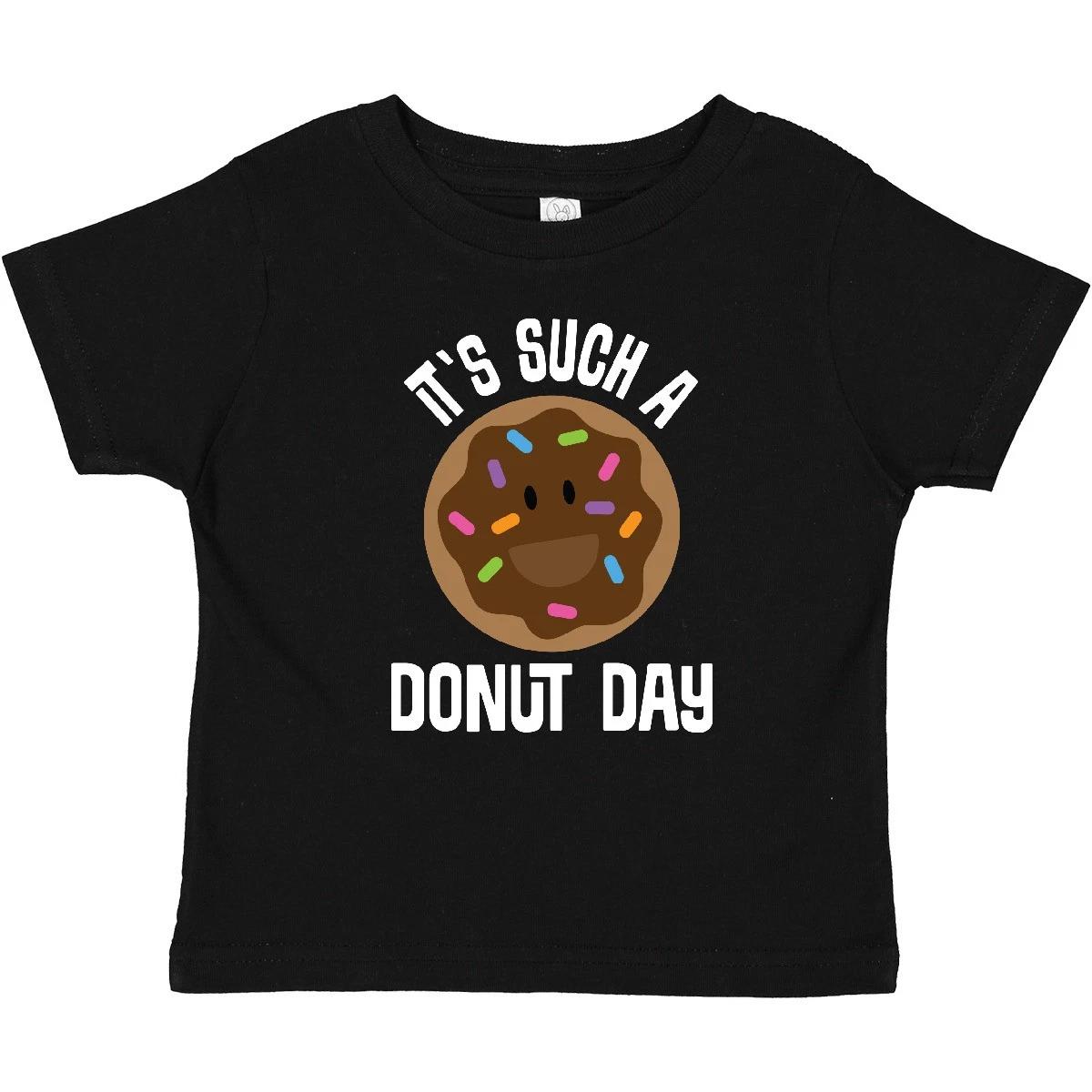 Inktastic Donut Lover Doughnut Day Baby T-Shirt Humor Chocolate Clothing Infant 130