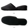 Made in entrance exam size portable slippers with 4cm perfect for conferences and entrance ceremonies size S navy Japan, slippers, 22cm-28cm, heel,