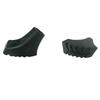 10Pcs Walking Trekking Pole Tip Protectors Anti-skid Rubber Buffer Pads Durable Replacement Parts for Cross-country Hiking Camping