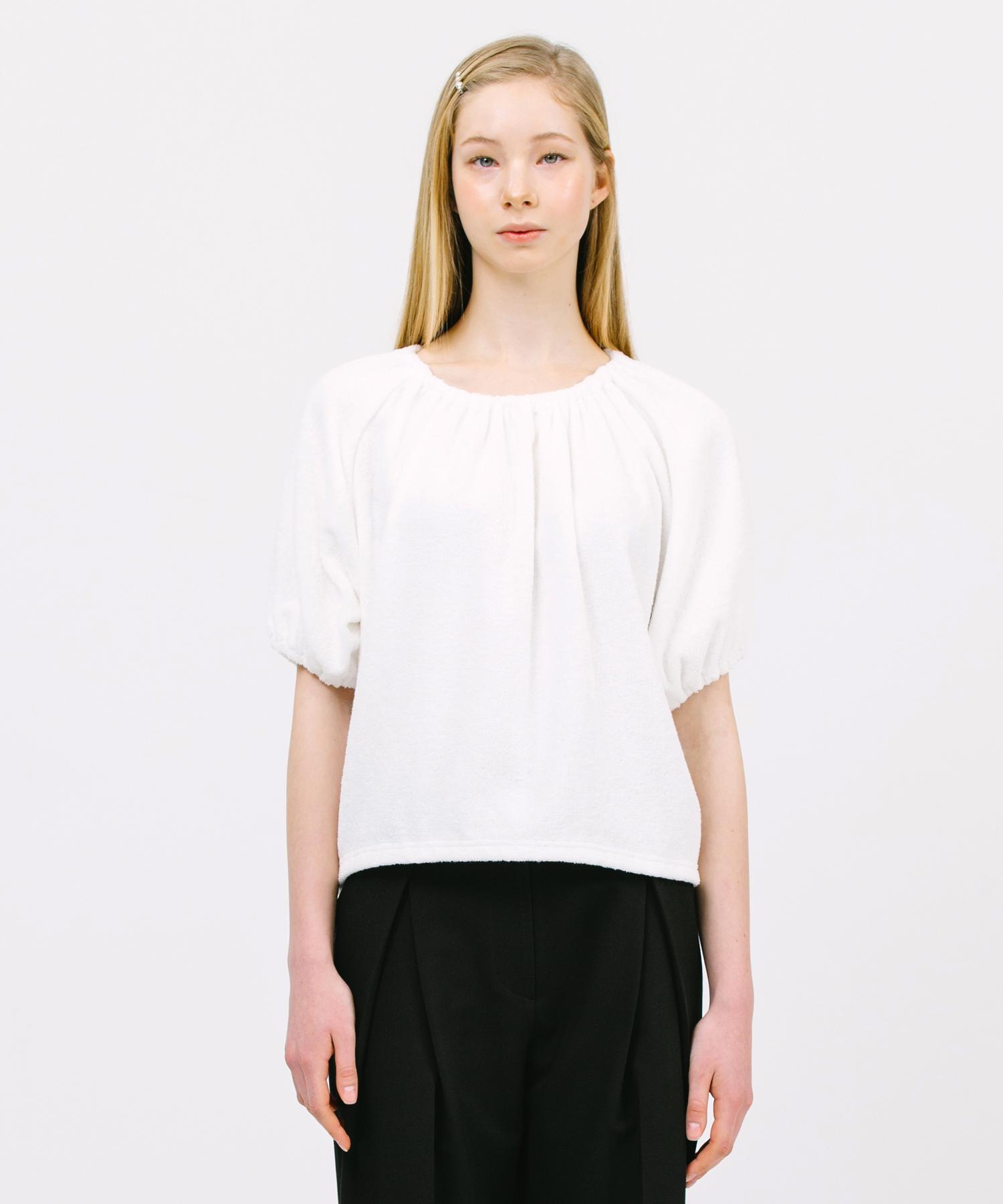 Jun By Jun K Boucle String Top_White F