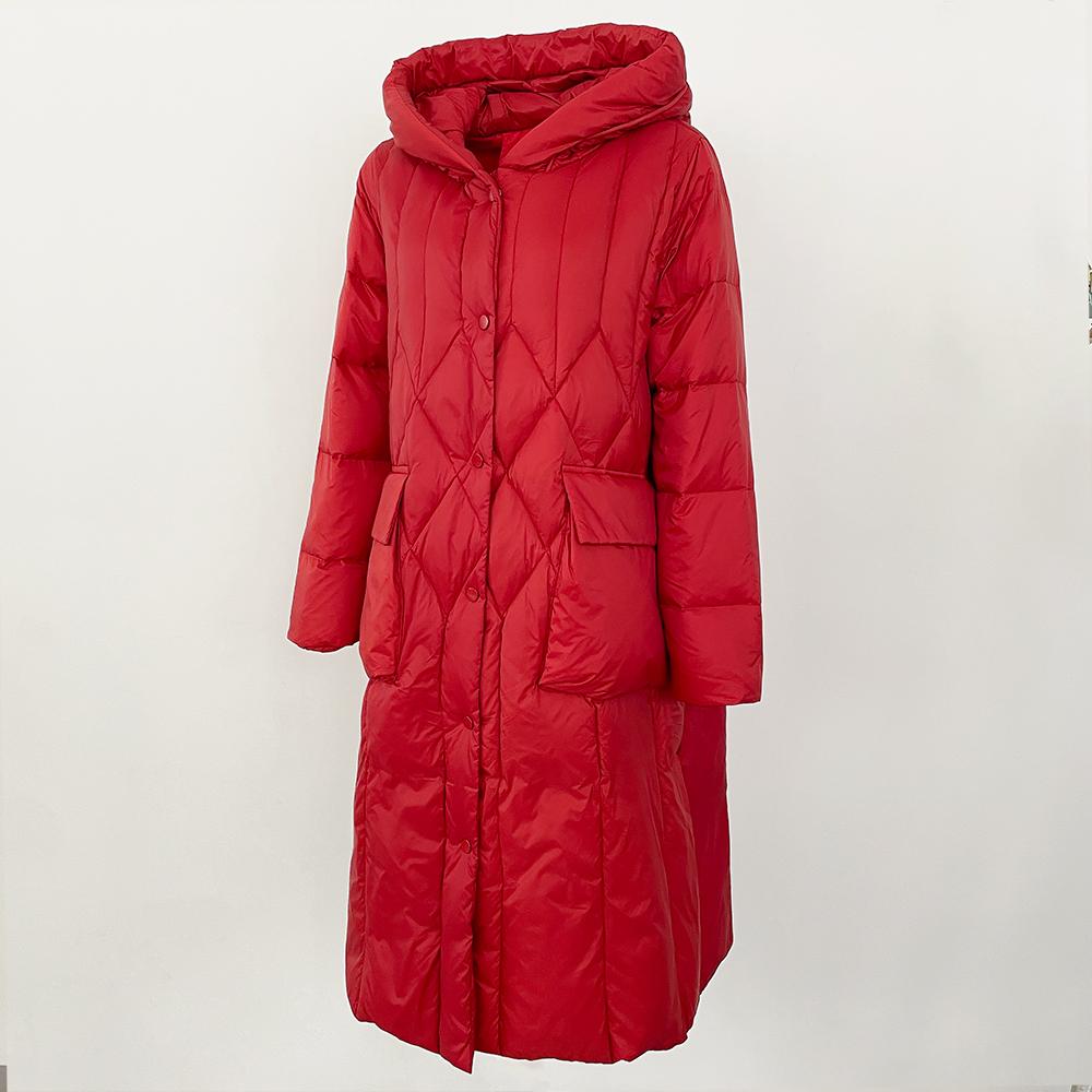 OFTBUY Зимняя повседневная утепленная куртка-пуховик в корейском стиле с капюшоном — фото 9