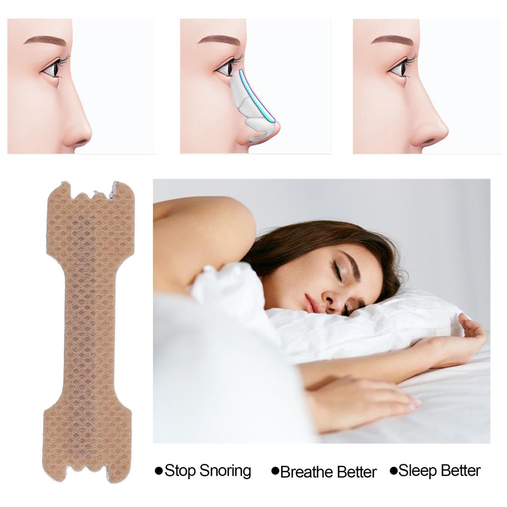 50pcs Nasal Strips Reduce Snoring Improve Sleep Promote Smoothly Breathing Nose Sticker Patches