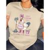 Women's  Top - Everyday Casual Shirt - Sizes S-4XL - Machine Washable Fabric, Allseason Apparel, Playful Design European Size