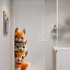 Dierlijke Statische Glassticker, Schattig Konijn, Panda, Puppy, Koelkast Raamsticker