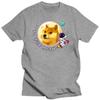 Bitcoin Cryptocurrency Art Dogecoin Rocket Crypto Meme T Shirt Graphic Summer Loose Cotton Men's Tees Harajuku O-Neck TShirt