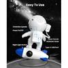 HD Astronaut Planetarium Projector, Galaxy Projector for Bedroom, HD Replaceable 13 Film Discs & Adjustable Focus Lens, Rocket Night Light, Timed