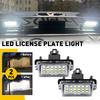 2X LED License Number Plate Light Bulb CANBUS No Error for Toyota Camry Avalon Highlander Yaris Hatchback Prius C 2019 2018 2017
