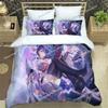 3D Anime Genshin Impact Sängkläder Påslakan Sängset Täcke Örngott Täcke king Queen Size Pojkar Vuxen Sängkläder