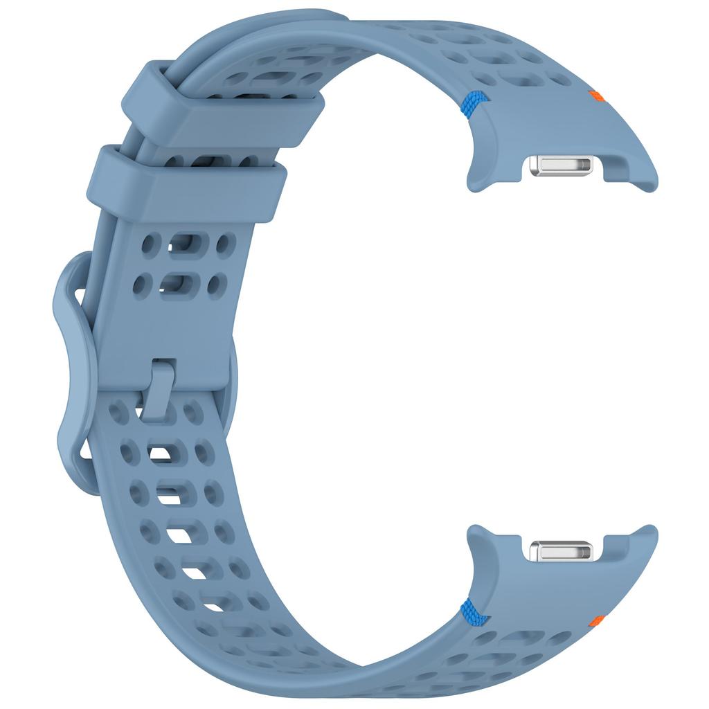 Watch Band for Samsung Galaxy Watch8 44mm/40mm/Watch8 Classic 46mm Holes Design Breathable Silicone Strap