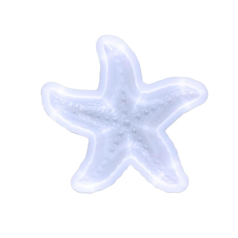Starfish Resin Mold Silicone,Seashell Epoxy Resin Mold Starfish Silicone Mold for Epoxy Resin,Wall Desktop,Cabinet Decor чистый