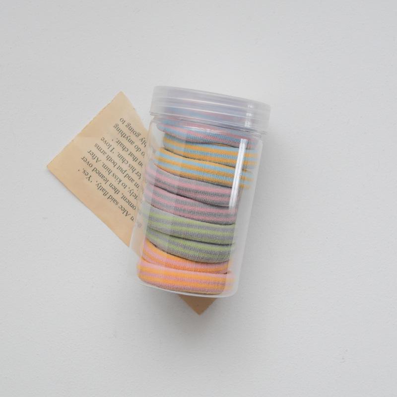 Korean Style 20-Piece Seamless Hair Ties: 2022 High Elastic Rubber Bands