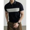 Hengyuanxiang Men's Ice Silk Polo Shirt