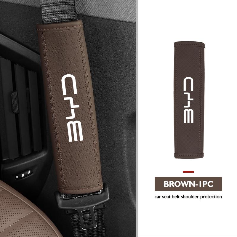 Leather Car Seat Belt Cover Shoulder Protection Strap Pad For BYD Tang F3 E6 Atto Yuan Plus Song Max F0 G3 I3 Ea1 G6