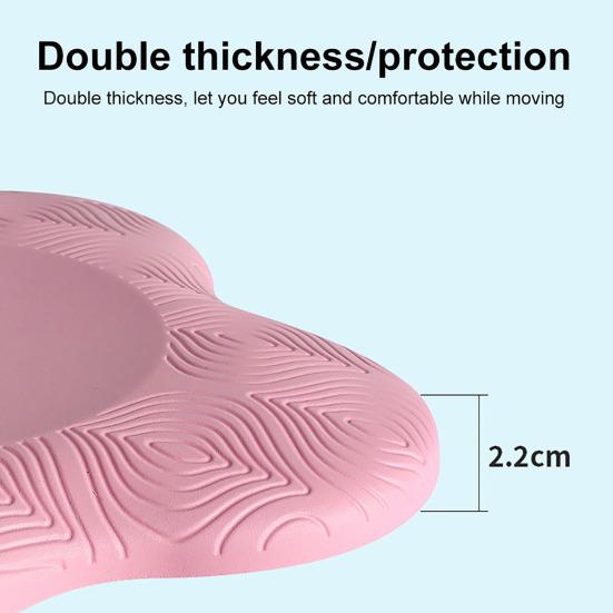 1 pár jógových chráničů kolen extra silné protiskluzové sportovní polstrování pro úlevu od bolesti muži ženy plank pilates ochrana loketního kloubu podložka pro klečení fitness vybavení