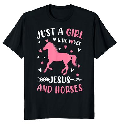 Just Girl Who Loves Jesus Unisex T-shirt