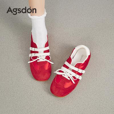 Augustine Sports Training Shoes New Summer Retro Ballet Style Forrest Gump Flat-soled Thin-soled Sports Shoes