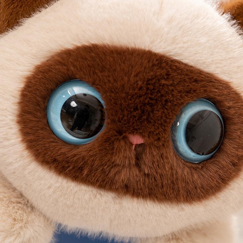 20/40Cm New Arrival Cute Cat Plushies Adorable Kitten Calico Siamese And Ragdoll Plush Soft Toys Girl Boy Gift