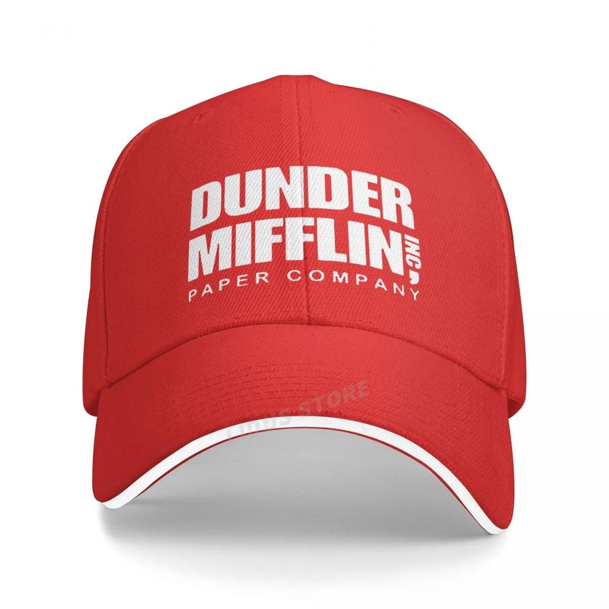 Women Dunder Mifflin Incom panyWernham Hogg TV Show Michael Scott Space Baseball Cap The Office Tv Unisex Hip-hop Hat Adjustable