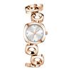 Light Luxury Irregular Bracelet Watch Temperament Art High-End Quartz Watch Women'S Outer Circle Inner Alloy Watch