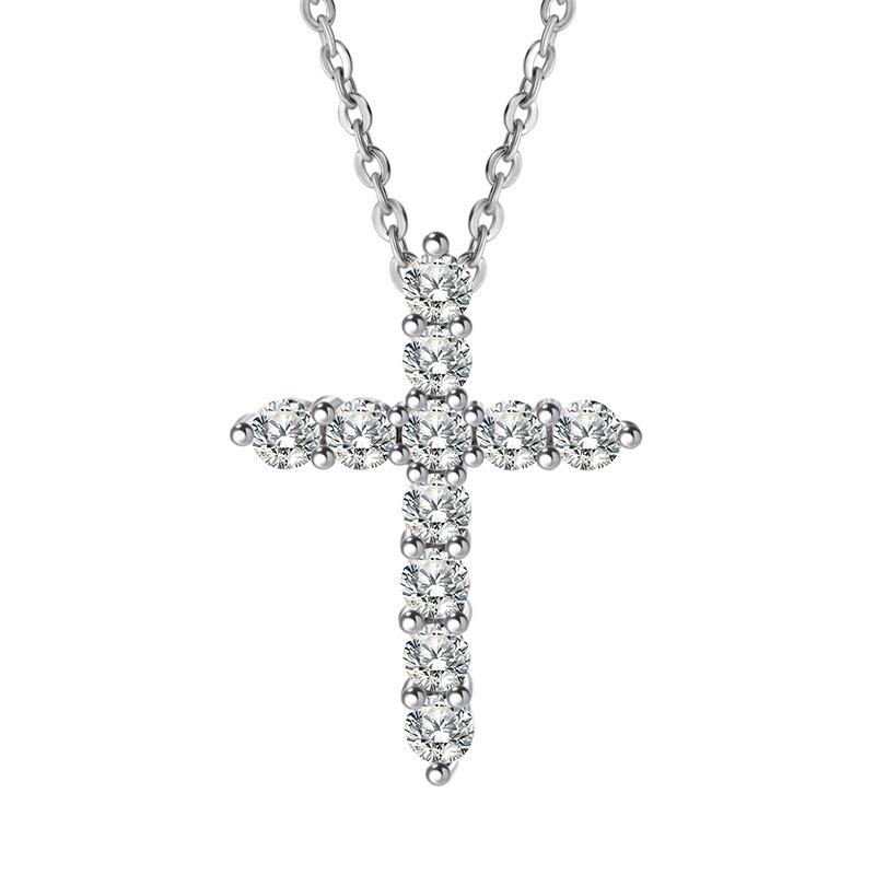 Hot-selling Cross Necklace for Women, Fashionable and Versatile Personality Pendant, Collarbone Chain, Neck Chain
