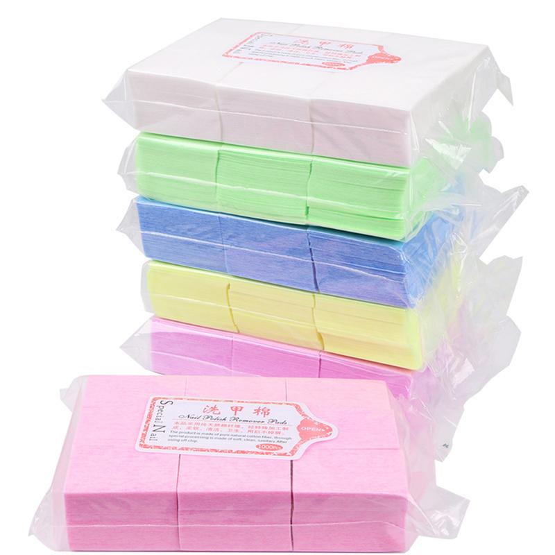 630 Pcs Acrylic Uv Gel Tips Cotton Nail Polish Remover Cleaner Wipes Lint Free