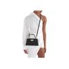 Tory Burch Lee Radziwill Top Handle Open Gold Hardware Calfskin Shoulder Crossbody Handbag Small Women Handbags Black 168954