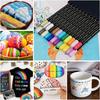 12 Colors Dual Tip Acrylic Paint Pens Markers  for Wood Canvas Stone Rock Painting Glass Ceramic Surfaces DIY Crafts
