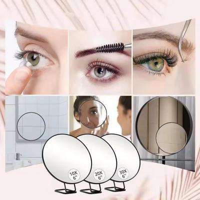 Magnifying Mirror 20X Magnification Handheld Makeup Mirror Portable Beauty Tool One-Side Tabletop Mount For Home Travel,Tweezers