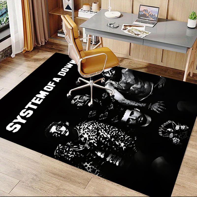 1pc System of a Down Carpet Anti Slip Polyester Floor Mat for office.Bedroom