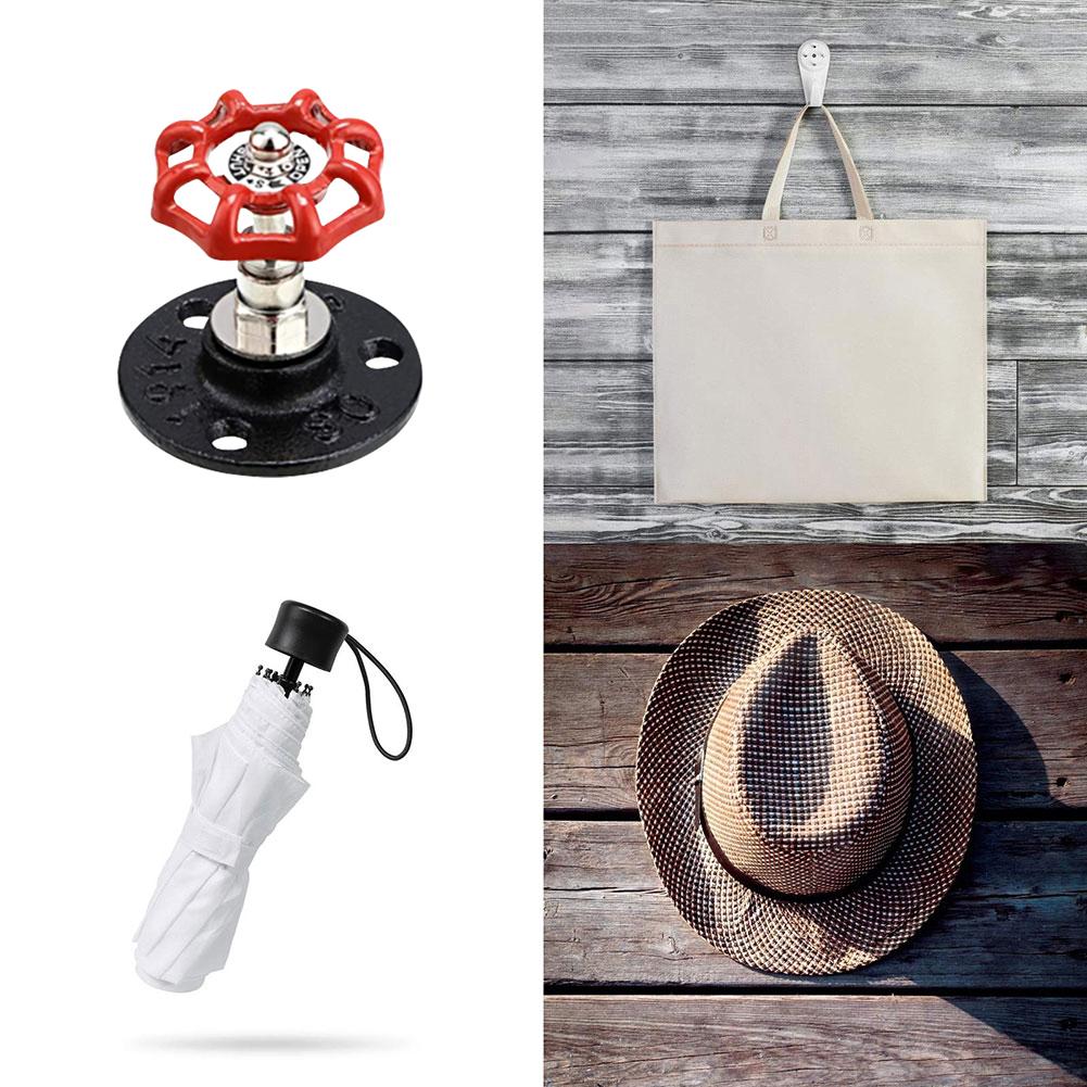 

Vintage Industrial Pipe Coat Hook Rack Heavy Duty Rustic Clothing Towel Rack Wall Mounted Towel Holder for Bathroom Home Office China Mainland